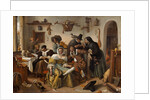 The Topsy-Turvy World (In Weelde Siet Toe), 1663 by Jan Havicksz Steen