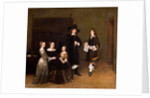 Portrait of a Family, 1656 by Gerard Ter Borch the Younger