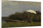 The Painter Gabriël Working in a Boat, 1882 by Willem Bastiaan Tholen