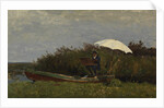 The Painter Gabriël Working in a Boat, 1882 by Willem Bastiaan Tholen