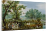 A Merry Company in an Arbor, 1615 by Adriaen Pietersz. van de Venne