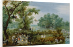 A Merry Company in an Arbor, 1615 by Adriaen Pietersz. van de Venne