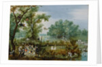 A Merry Company in an Arbor, 1615 by Adriaen Pietersz. van de Venne