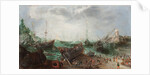 Harbour scene, c. 1615 by Adam Willaerts