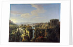 View of Tivoli, um 1700 by Caspar Adriaensz. van Wittel