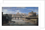 View of Tor di Nona, um 1700 by Caspar Adriaensz. van Wittel