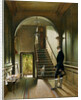 The Staircase of the London Residence of the Painter, 1828 by Pieter Christoffel Wonder