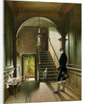 The Staircase of the London Residence of the Painter, 1828 by Pieter Christoffel Wonder