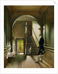 The Staircase of the London Residence of the Painter, 1828 by Pieter Christoffel Wonder