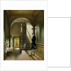 The Staircase of the London Residence of the Painter, 1828 by Pieter Christoffel Wonder