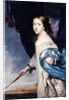 Portrait of Queen Christina of Sweden, 1661 by Abraham Wuchters