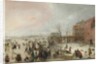 A Scene on the Ice near a Town, c. 1615 by Hendrick Avercamp