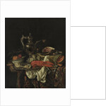 Still life with a silver pitcher, 1660s by Abraham Hendricksz van Beijeren