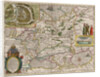 Map of Russia and Moscow by Willem Janszoon Blaeu
