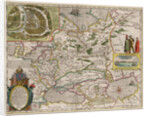 Map of Russia and Moscow by Willem Janszoon Blaeu
