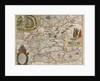 Map of Russia and Moscow by Willem Janszoon Blaeu