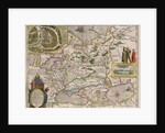 Map of Russia and Moscow by Willem Janszoon Blaeu