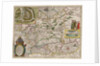 Map of Russia and Moscow by Willem Janszoon Blaeu