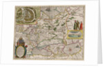 Map of Russia and Moscow by Willem Janszoon Blaeu
