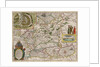 Map of Russia and Moscow by Willem Janszoon Blaeu