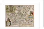 Map of Russia and Moscow by Willem Janszoon Blaeu
