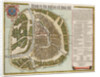 The Moscow Kremlin Map of the 16th century (Castellum Urbis Moskvae), 1662 by Willem Janszoon Blaeu