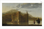 Ubbergen Castle, c. 1655 by Aelbert Cuyp