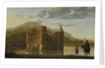 Ubbergen Castle, c. 1655 by Aelbert Cuyp