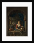 Maid at the window, c. 1660 by Gerard Dou