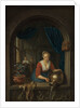 Maid at the window, c. 1660 by Gerard Dou