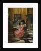 An Interior, with a Woman refusing a Glass of Wine, c. 1660 by Dutch master