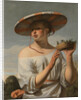 Girl with a Large Hat, 1645-1648 by Caesar Boëtius van Everdingen
