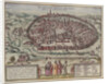 The Jerusalem Map by Frans Hogenberg