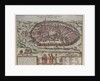 The Jerusalem Map by Frans Hogenberg