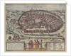 The Jerusalem Map by Frans Hogenberg