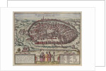 The Jerusalem Map by Frans Hogenberg
