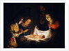The Adoration of the Christ Child, c. 1620 by Gerrit van Honthorst
