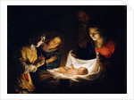 The Adoration of the Christ Child, c. 1620 by Gerrit van Honthorst