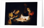 The Adoration of the Christ Child, c. 1620 by Gerrit van Honthorst