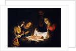 The Adoration of the Christ Child, c. 1620 by Gerrit van Honthorst