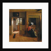 Interior with a Mother delousing her Childs Hair (A Mothers Duty), 1659-1660 by Pieter Hooch de