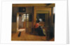 Interior with a Mother delousing her Childs Hair (A Mothers Duty), 1659-1660 by Pieter Hooch de
