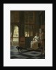 A Woman Directing a Young Man With a Letter, 1670 by Pieter Hooch de