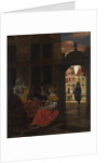 A Musical Party in a Courtyard, 1677 by Pieter Hooch de