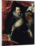 Portrait of King Christian IV of Denmark, c. 1615 by Pieter Isaacsz