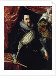 Portrait of King Christian IV of Denmark, c. 1615 by Pieter Isaacsz