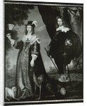 Leonora Christina, Countess Ulfeldt and Valdemar Christian of Schleswig-Holstein by Karel van Mander III