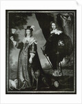Leonora Christina, Countess Ulfeldt and Valdemar Christian of Schleswig-Holstein by Karel van Mander III