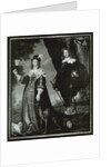 Leonora Christina, Countess Ulfeldt and Valdemar Christian of Schleswig-Holstein by Karel van Mander III