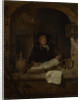 An Old Woman with a Book, c. 1660 by Gabriel Metsu
